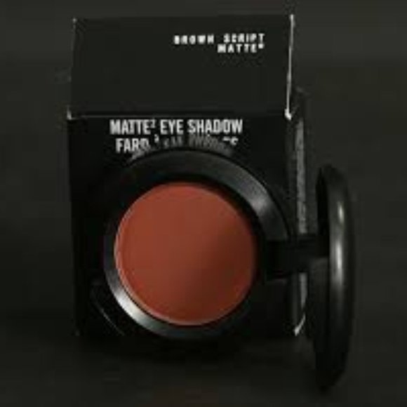 Last one! MAC BROWN SCRIPT eyeshadow NIB Matte ultra rare discontinued - Picture 3 of 7